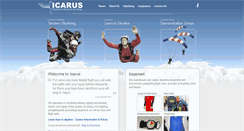Desktop Screenshot of icarus.co.za